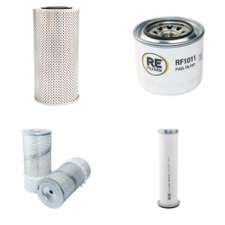 MENZI MUCK A51 Filter Service Kit w/Yanmar 4ZYL Eng.