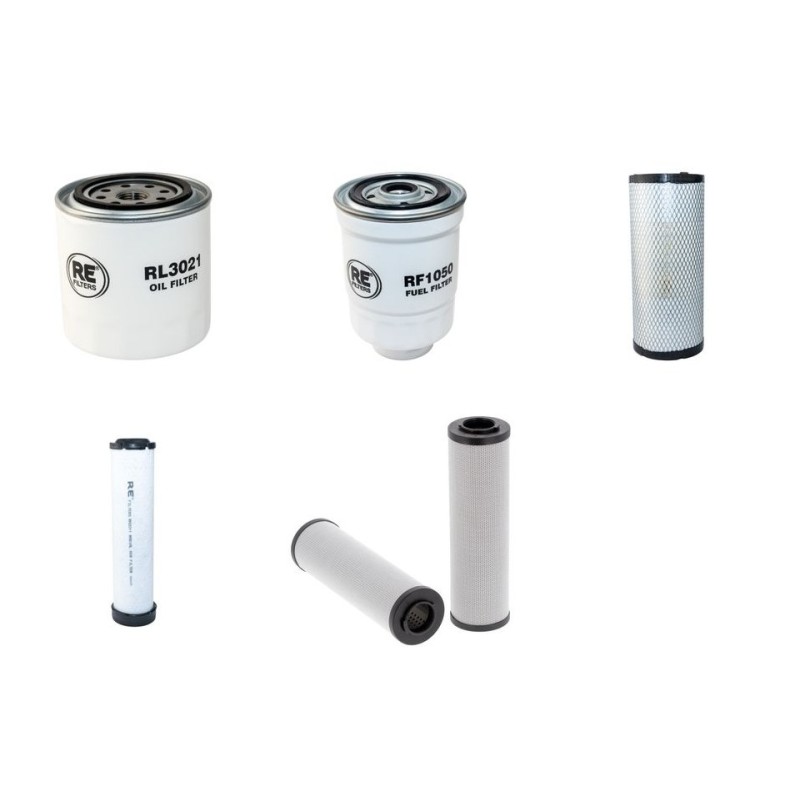 MENZI MUCK A 61 Filter Service Kit w/Kubota V 3800 Eng.