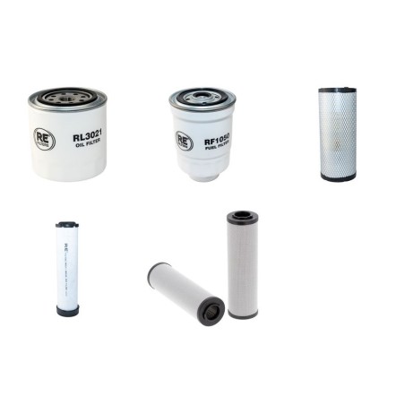 MENZI MUCK A 61 Filter Service Kit w/Kubota V 3800 Eng.