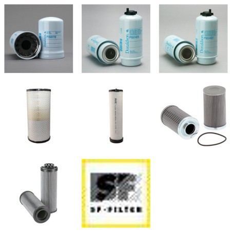 MENZI MUCK A 91 V 2 Serie E Filter Service Kit w/JOHN DEERE 4045HF285 Eng. SN   E YR  2007-