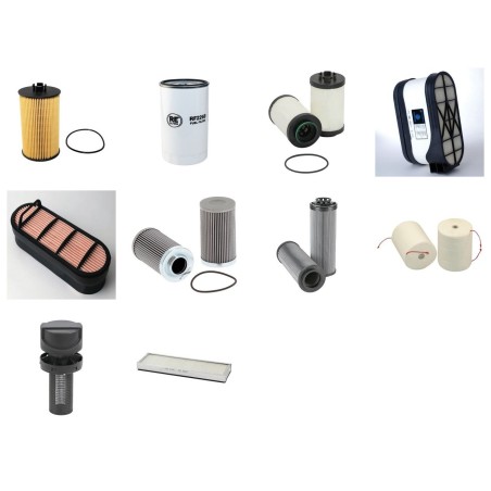 MENZI MUCK M 540 Filter Service Kit w/Deutz TCD4.1L4 Eng.