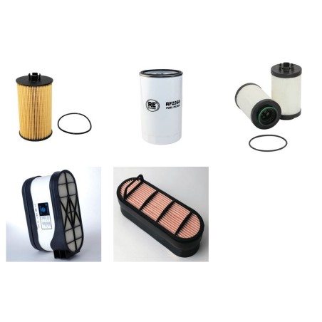 MENZI MUCK M 540 Filter Service Kit w/Deutz TCD4.1L4 Eng.