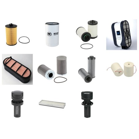 MENZI MUCK M 545 Filter Service Kit w/Deutz TCD4.1L4 Eng.