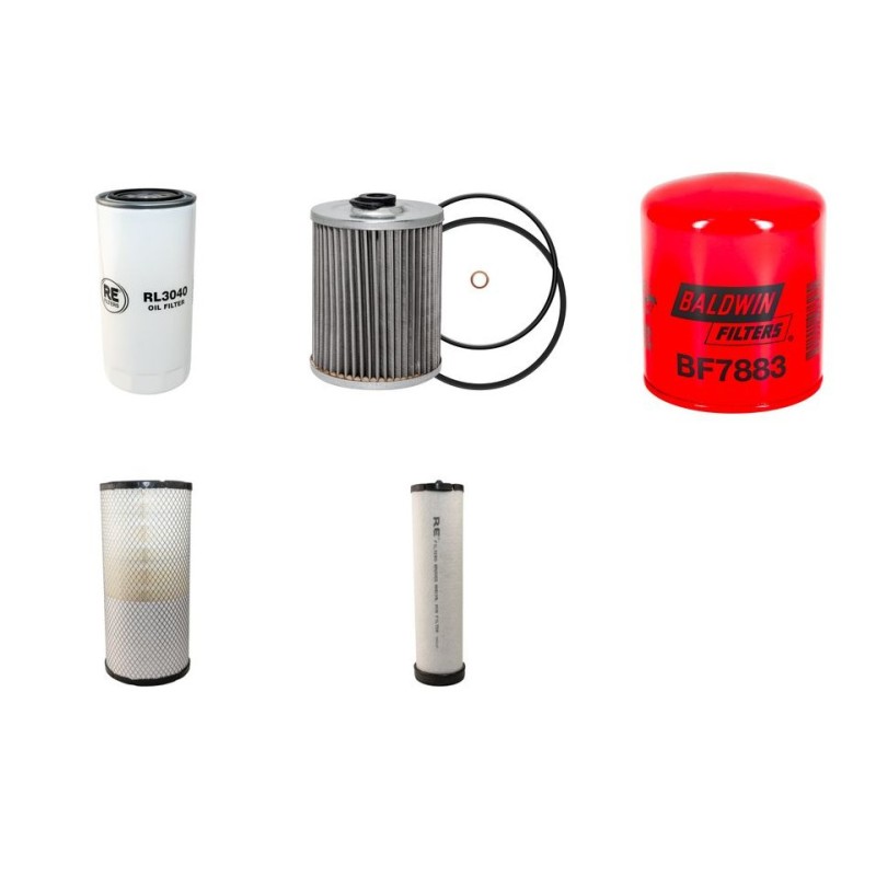 Filter kit for Merlo DBM3500EV Air Oil Fuel Filters with Deutz TD 2012 L04 Engine