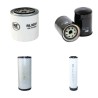 MERLO P 25.6 Filter Service Kit Air Oil Fuel Filters w/KUBOTA V 3307-T Eng.   YR  2009-