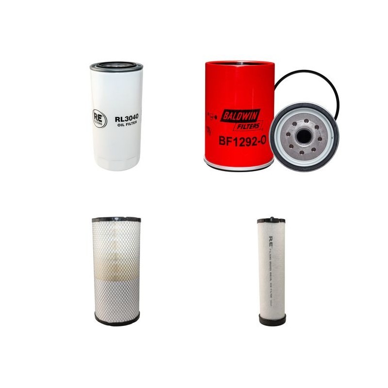 Filter kit for Merlo P40.7(CS) Air Oil Fuel Filters with Deutz TCD 2012 L04 Engine
