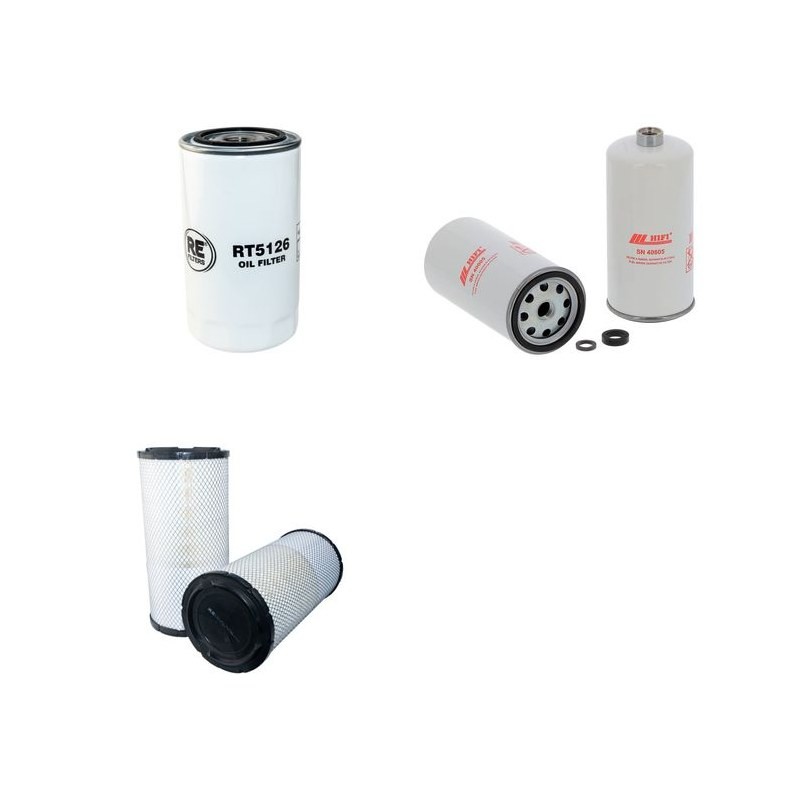 MERLO ROTO 45.21 Filter Service Kit Air Oil Fuel Filters w/Iveco F4G00684GD Eng.