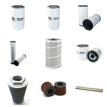 Filter kit for Merlo ROTO 60.24MCSS with Iveco Engine