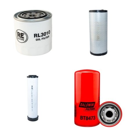 MESSERSI TCH 2500 Filter Service Kit w/Kubota V 2403-M Eng. 2007-