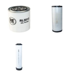 MESSERSI TCH2500 Filter Service Kit w/Kubota V 2403-M Eng.
