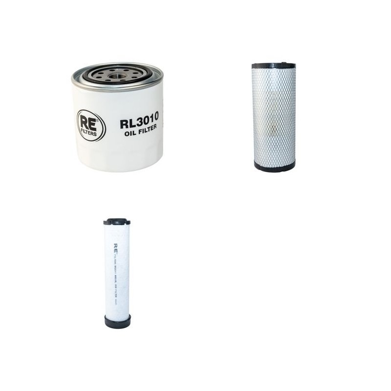 MESSERSI TCH 2500 Filter Service Kit w/Kubota V 2403-M Eng.   YR  2007-