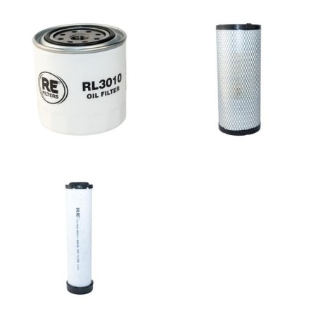 MESSERSI TCH 2500 Filter Service Kit w/Kubota V 2403-M Eng.   YR  2007-
