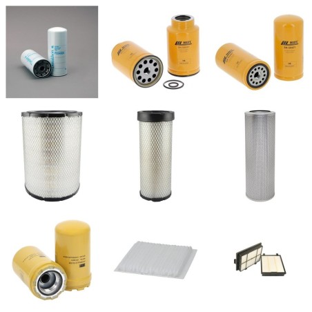 Filter kit suitable for CAT 320D/HK/L with CAT Engine Serial No DHE1/EJT1/GMX1 YR 2008-