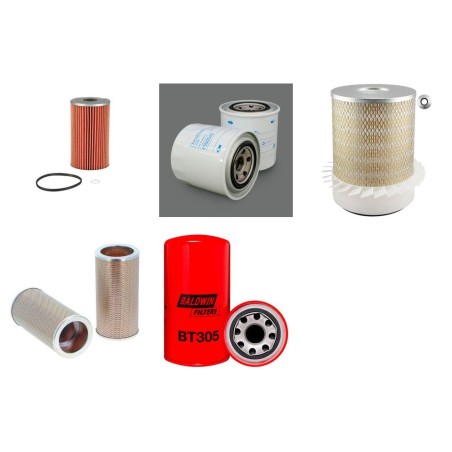 MITSUBISHI MS 110L-5  Filter Service Kit w/Mitsubishi 4D30CT Eng. SN  -279