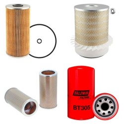 MITSUBISHI MS 120-2  Filter Service Kit w/Mitsubishi 6D14C Eng. SN  -3310