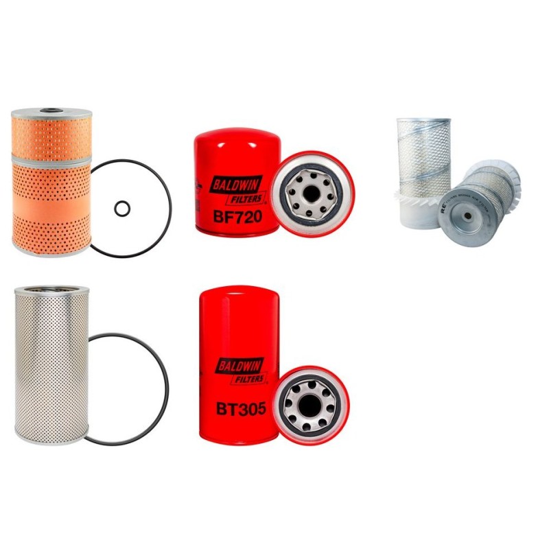 MITSUBISHI MS 120-8 Filter Service Kit w/Mitsubishi 6D14C Eng.