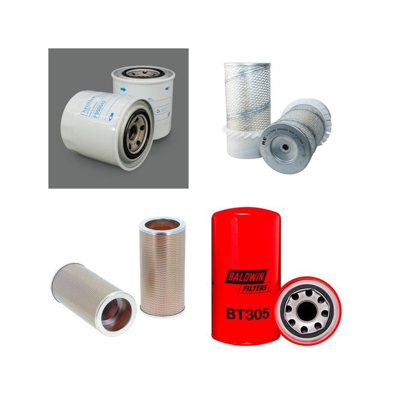 MITSUBISHI MS 140 Filter Service Kit w/Mitsubishi 6Ds70C Eng. SN 1004-
