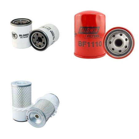 MITSUBISHI WS 200 Filter Service Kit Air Oil Fuel Filters w/Mitsubishi Eng.   YR  1991-