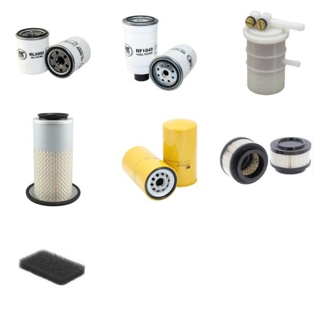 MITSUBISHI WS 410 Filter Service Kit w/Mitsubishi K4F-Dt Eng.
