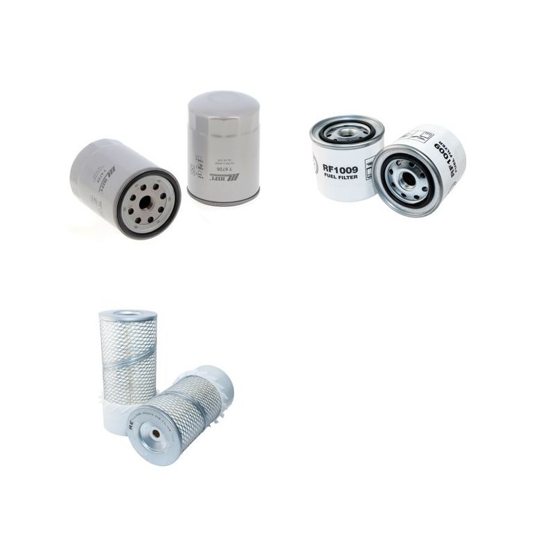 MOROOKA MST 450 Filter Service Kit Air Oil Fuel Filters w/ISUZU 4JB Eng.