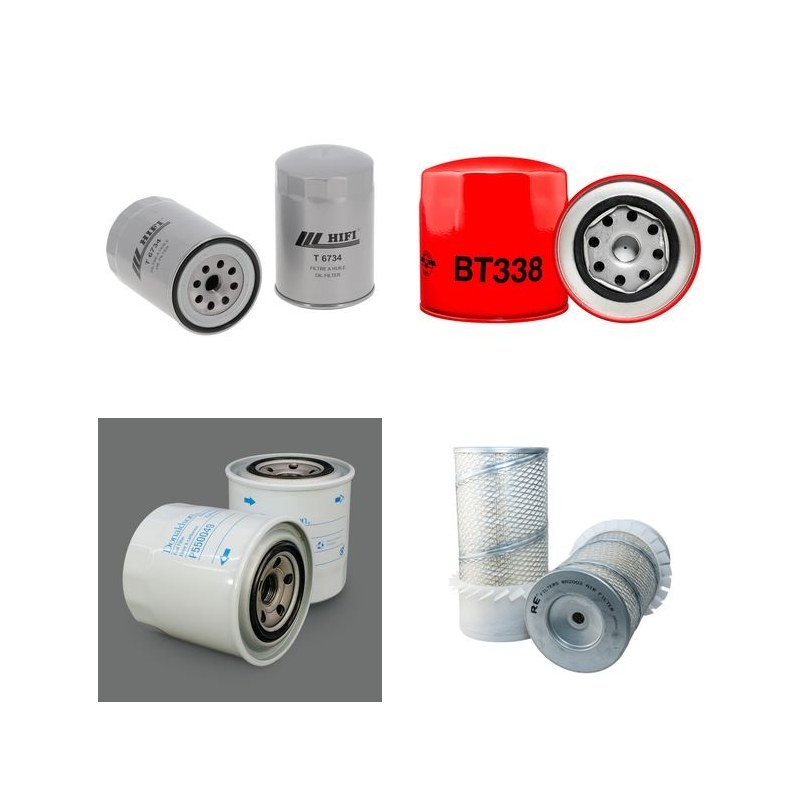 MOROOKA MST 600 T Filter Service Kit Air Oil Fuel Filters w/Mitsubishi Eng.