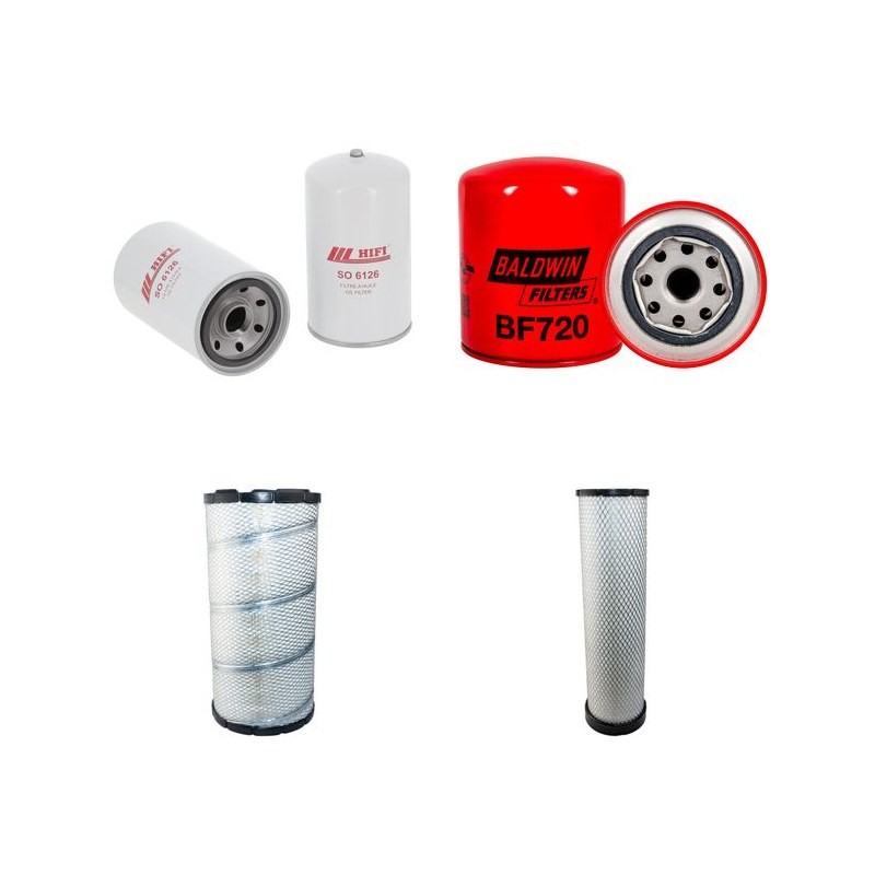 Marooka MST 1500 VD Filter Service Kit w/ Mitsubishi Engine Air, Oil, Fuel