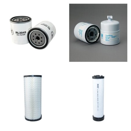 MUSTANG 2060 Filter Service Kit Air Oil Fuel Filters w/ISUZU 4JB1 Eng.