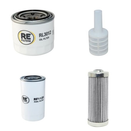 NANTE NT 18 B Filter Service Kit w/Yanmar 3TNV82 Eng.