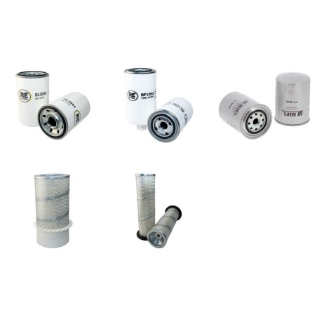 NANTE NT 210 Filter Service Kit Air Oil Fuel Filters w/Isuzu Eng.