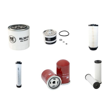 NC SW 4 Filter Service Kit w/Kubota V 2203-M-E2B-Eu-X3 Eng.