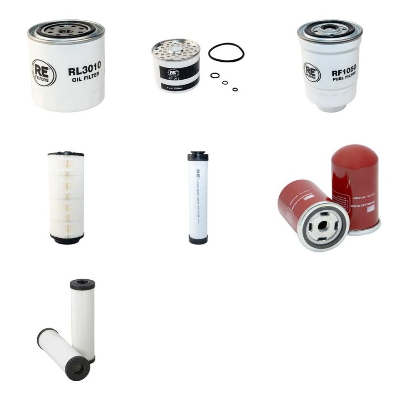 NC SW 4.5 Filter Service Kit w/Kubota V 3600 E3B-Eu-Z4 Eng.