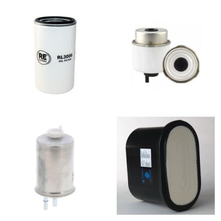 NC SW 6 Filter Service Kit Air Oil Fuel Filters w/JCB 444TCAE92 Eng.   YR  2012-