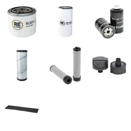 NEUSON 75Z3-2 Filter Service Kit w/Yanmar 4TNV88 Eng.   YR  2014-