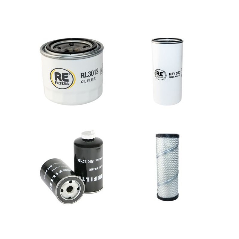 NEUSON 75Z3-2 Filter Service Kit Air Oil Fuel Filters w/Yanmar 4TNV88 Eng.   YR  2014-