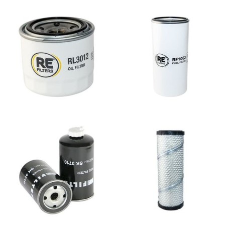 NEUSON 75Z3-2 Filter Service Kit Air Oil Fuel Filters w/Yanmar 4TNV88 Eng.   YR  2014-
