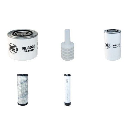 NEUSON 501s  Filter Service Kit Air Oil Fuel Filters w/Yanmar 3TNV88-BDNSS Eng. SN  DC 00738-