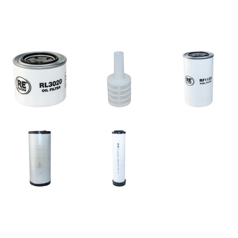 NEUSON 701 S Filter Service Kit Air Oil Fuel Filters w/Yanmar 4TNV88-XNSS Eng. SN   DB 00708-