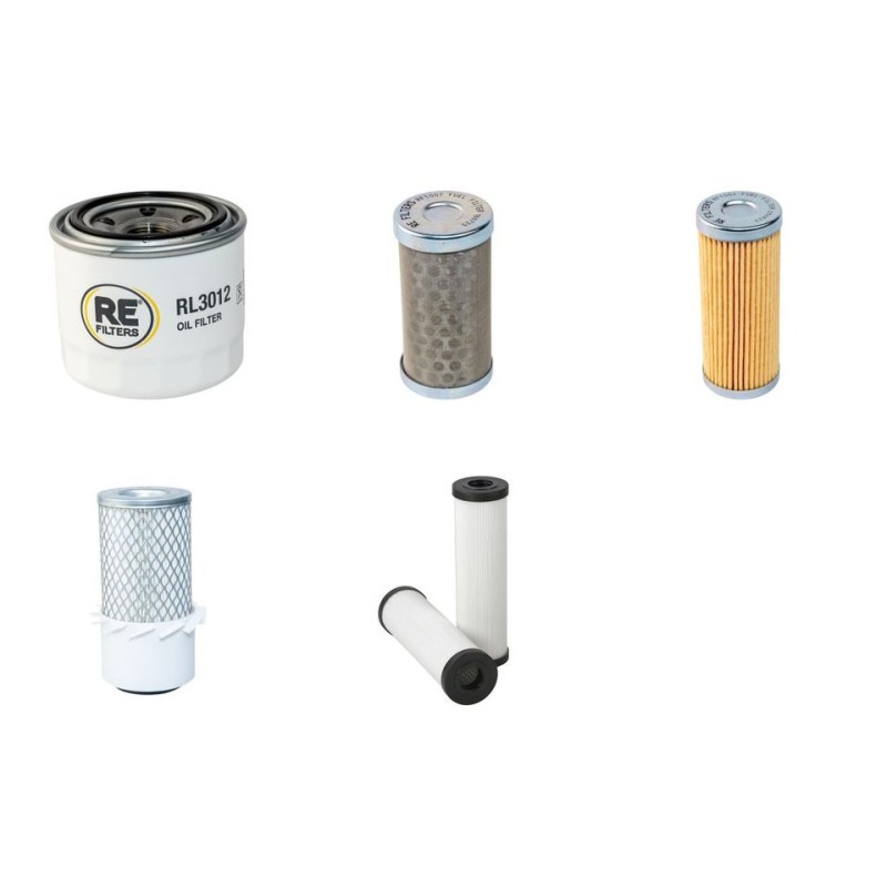 NEUSON 1001 Filter Service Kit w/Yanmar 3TNE74-NSR(3) Eng. SN  - -BB1664
