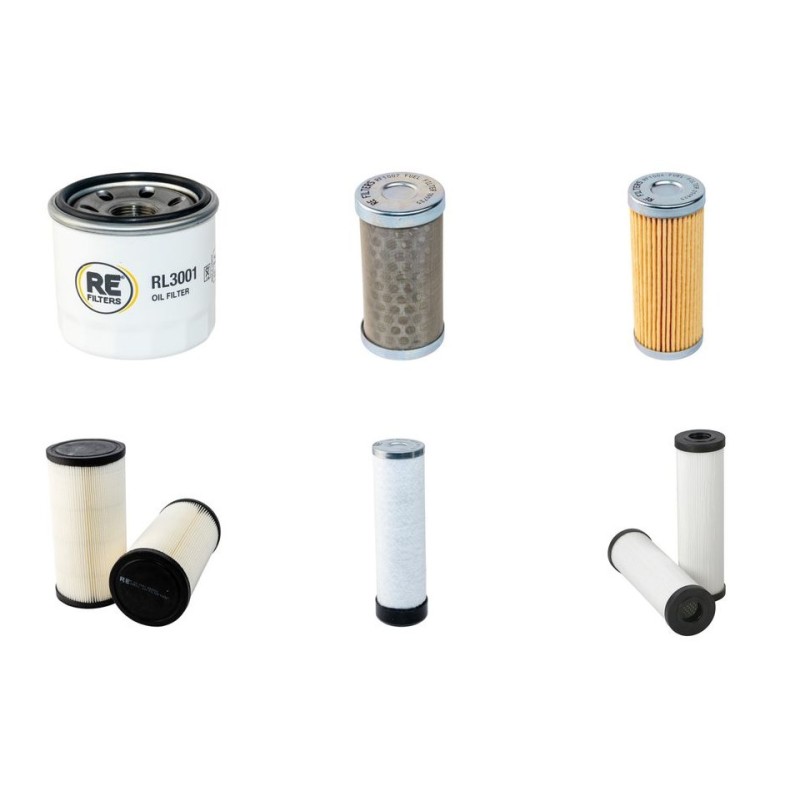 NEUSON 1001 Filter Service Kit w/Yanmar 3TNV76-XNSV Eng. SN  AB 100001H-