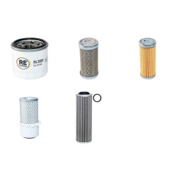 NEUSON 1200 Filter Service Kit w/Yanmar 3TNE74-NSR(2) Eng.