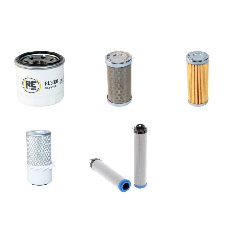 NEUSON 1503RD  Filter Service Kit w/Yanmar 3TNE68-ENSR Eng. SN  --AC 00303