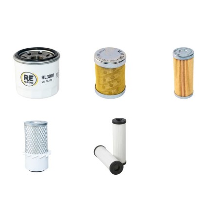NEUSON 1601 Filter Service Kit w/Yanmar 3TNE-74NSR(2) Eng. SN  --AA 16090F YR  2005-