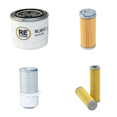 Neuson 2100, 2500 Filter Service Kit W/Yanmar 3TNA72E Engine
