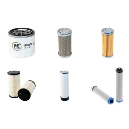 NEUSON 2404 Filter Service Kit w/Yanmar 3Tnv76-Sns Eng.