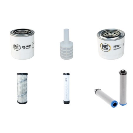 NEUSON 2503 Filter Service Kit w/Yanmar 3TNV88-SNS Eng. SN  AD 01502-