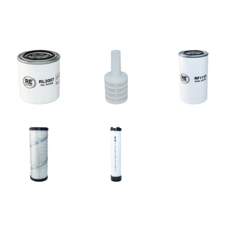 NEUSON 2503 Filter Service Kit Air Oil Fuel Filters w/Yanmar 3TNV88-BSNS Eng. SN   AG 00597-