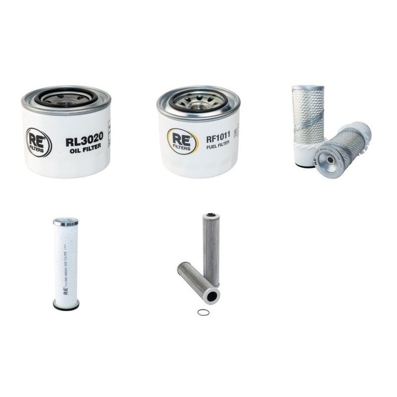NEUSON 2902RD Filter Service Kit w/Yanmar 3TNE88-(E)NSR Eng.