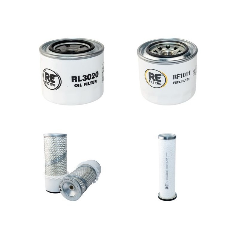 NEUSON 2902RD Filter Service Kit Air Oil Fuel Filters w/Yanmar 3TNE88-(E)NSR Eng.