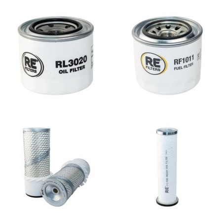 NEUSON 2902RD Filter Service Kit Air Oil Fuel Filters w/Yanmar 3TNE88-(E)NSR Eng.