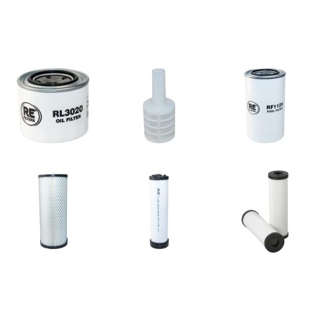 NEUSON 3001 Filter Service Kit w/Yanmar 3Tnv88-Bknsv Eng. SN -AD 310241